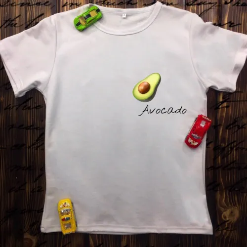 Чоловіча футболка з принтом - Avocado
