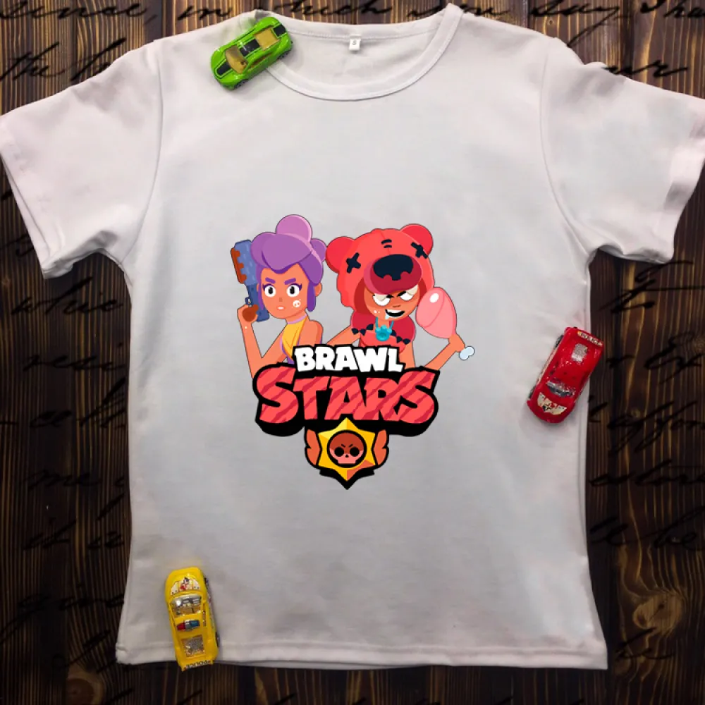 Чоловіча футболка з принтом - Brawl Stars