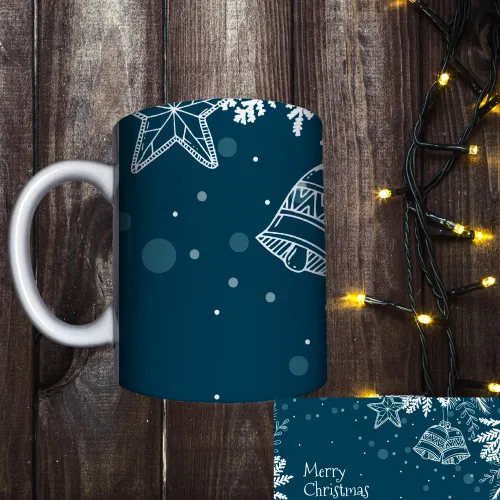 Чашка з принтом - Merry Christmas 