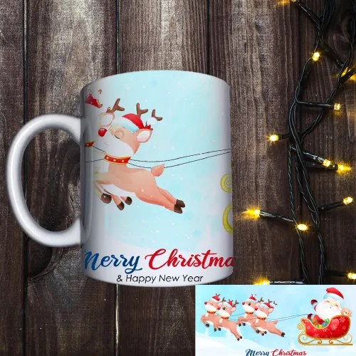 Чашка з принтом - Merry Christmas 
