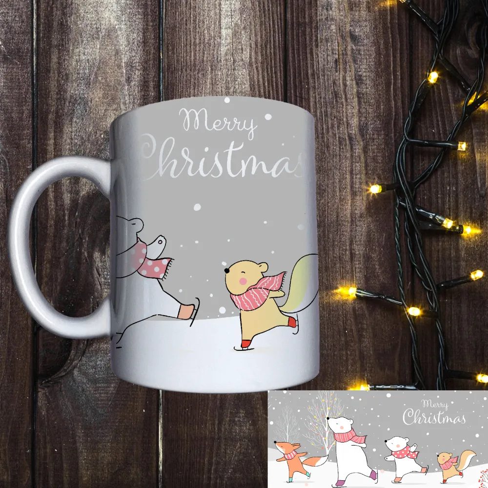 Чашка з принтом - Merry Christmas 