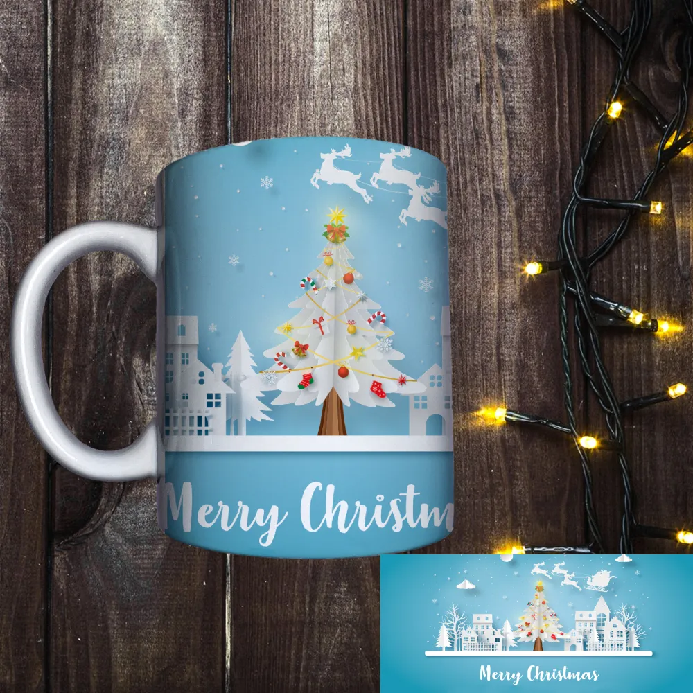 Чашка з принтом - Merry Christmas 