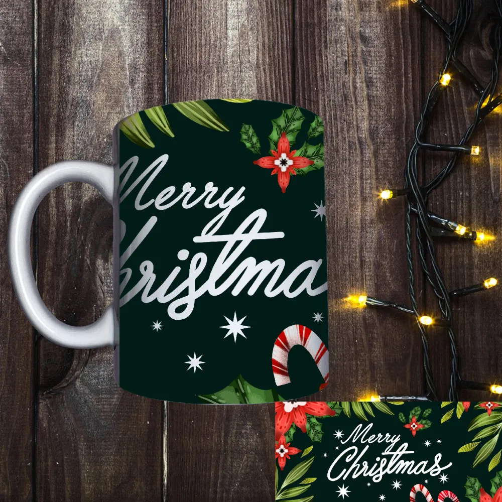 Чашка з принтом - Merry Christmas 