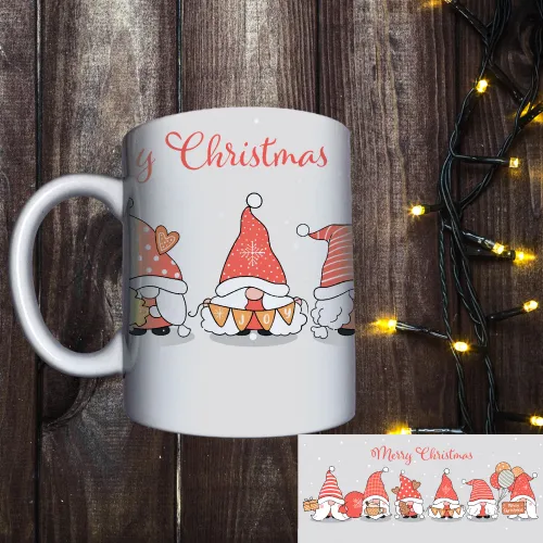 Чашка з принтом - Merry Christmas 