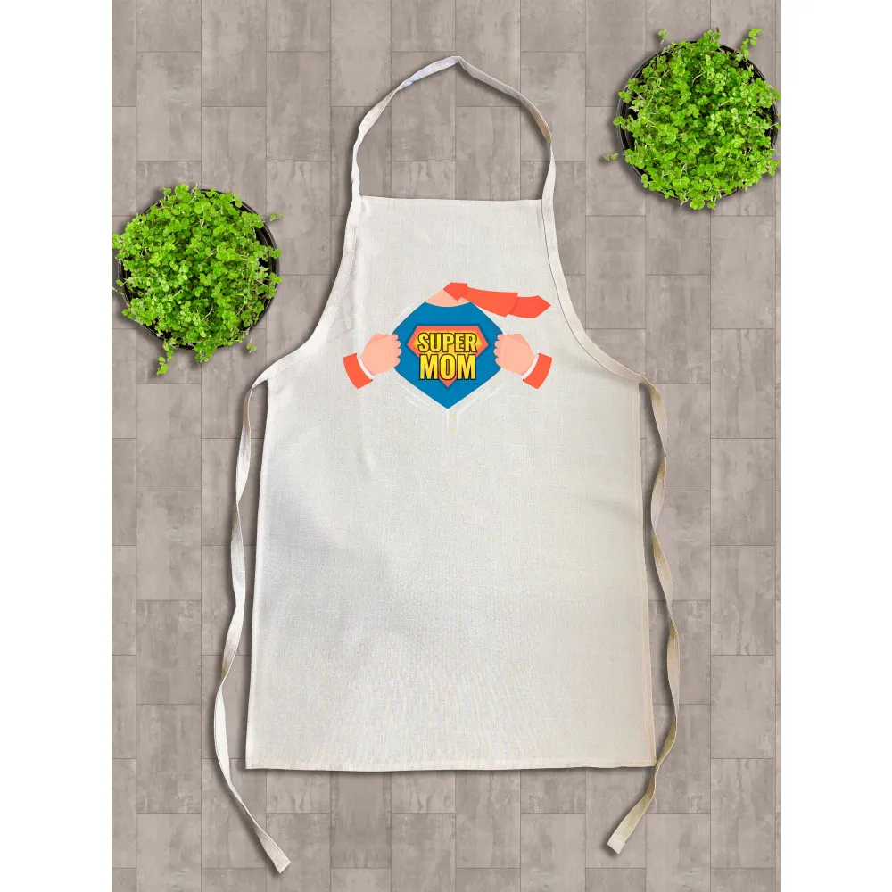 Фартух з принтом - Super mom