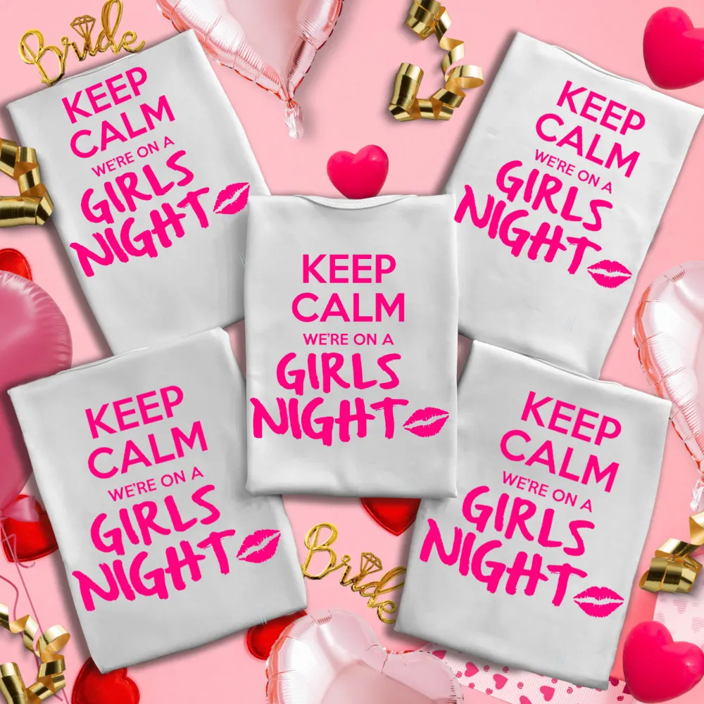 Сімейні футболки з принтом - Girls night 