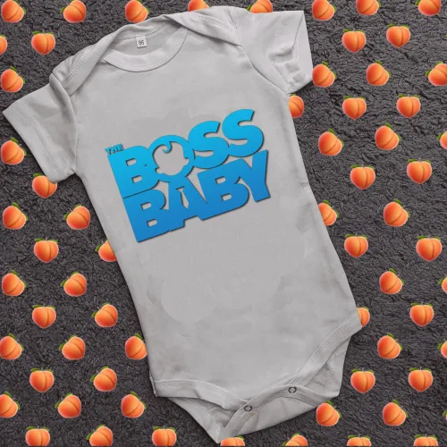 Дитячий боді з принтом - Boss baby 